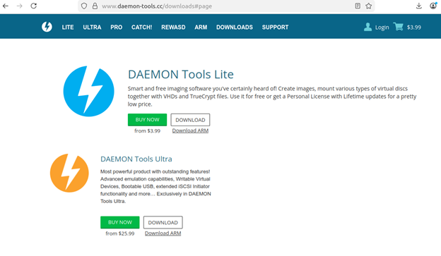 DAEMON Tools szoftver fertőzés