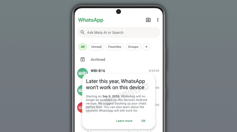 Lollipopon nem fut a WhatsApp