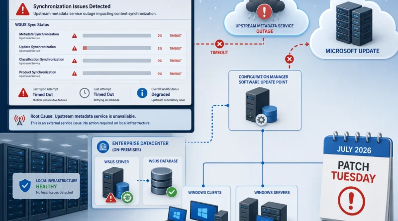 WSUS problémák WSUS problémák